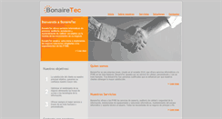 Desktop Screenshot of bonairetec.com